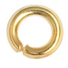 Jump Ring 2-32g Gold 3mm ID/5mm OD